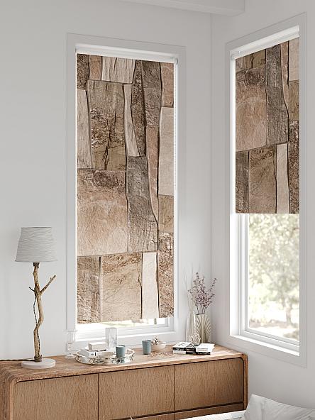 Рулонная штора для кухни для детской Лирстик - 598 - 57 см - фото 2