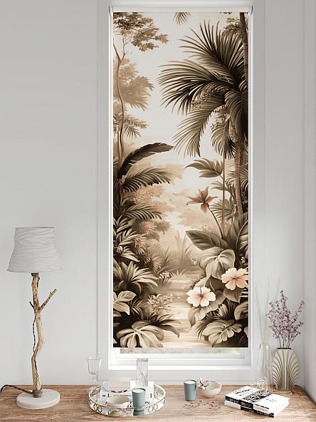 Рулонная штора для кухни для детской Лирстик - 599 - 57 см - фото 3