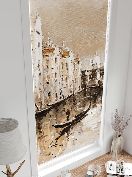 Рулонная штора для кухни для детской Лирстик - 602 - 57 см - фото 4