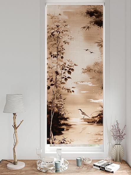 Рулонная штора для кухни для детской Лирстик - 605 - 57 см - фото 3