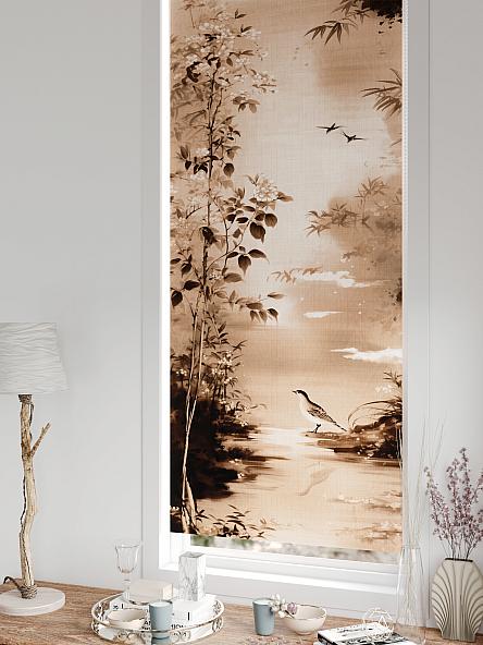 Рулонная штора для кухни для детской Лирстик - 605 - 57 см - фото 5