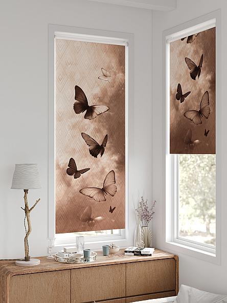 Рулонная штора для кухни для детской Лирстик - 606 - 57 см - фото 2