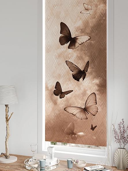 Рулонная штора для кухни для детской Лирстик - 606 - 57 см - фото 5