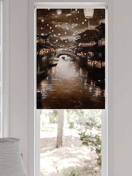 Рулонная штора для кухни для детской Лирстик - 611 - 57 см - фото 6