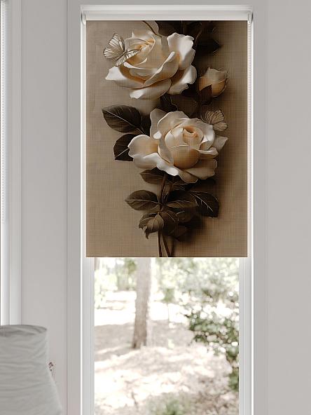 Рулонная штора для кухни для детской Лирстик - 613 - 57 см - фото 6