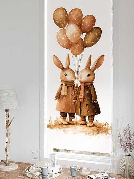 Рулонная штора для кухни для детской Лирстик - 615 - 57 см - фото 5