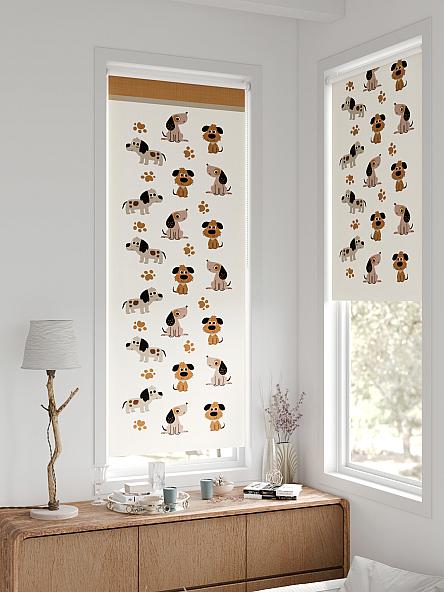 Рулонная штора для кухни для детской Лирстик - 617 - 57 см - фото 2