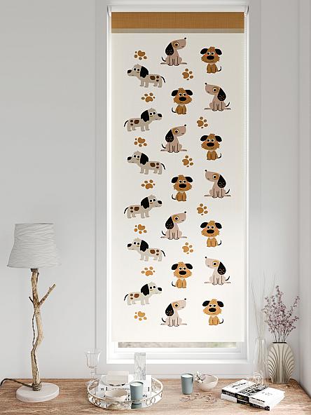 Рулонная штора для кухни для детской Лирстик - 617 - 57 см - фото 3