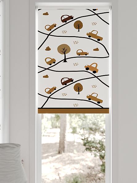 Рулонная штора для кухни для детской Лирстик - 618 - 57 см - фото 6