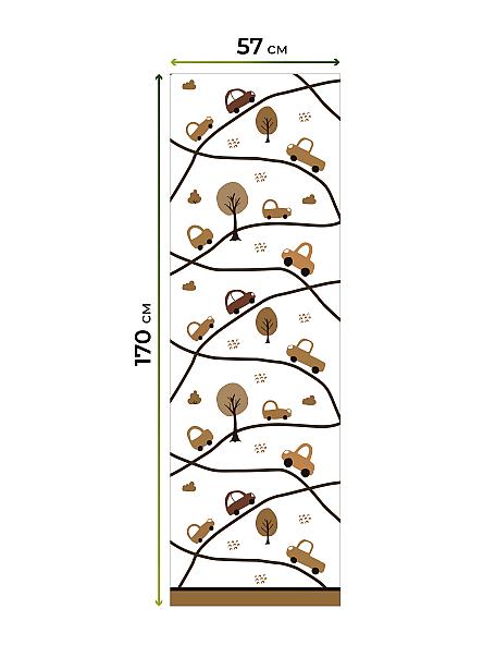 Рулонная штора для кухни для детской Лирстик - 618 - 57 см - фото 7