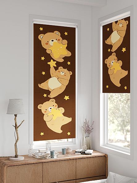 Рулонная штора для кухни для детской Лирстик - 621 - 57 см - фото 2