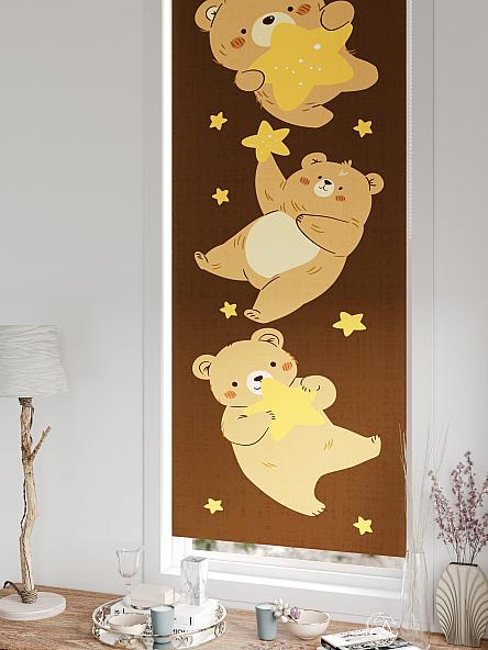 Рулонная штора для кухни для детской Лирстик - 621 - 57 см - фото 5