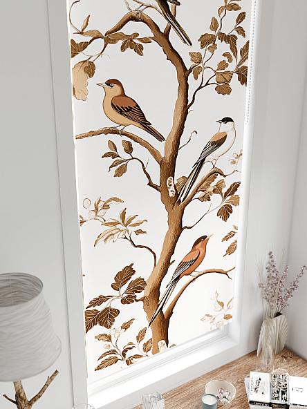 Рулонная штора для кухни для детской Лирстик - 625 - 57 см - фото 4