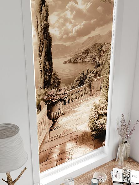 Рулонная штора для кухни для детской Лирстик - 626 - 57 см - фото 4