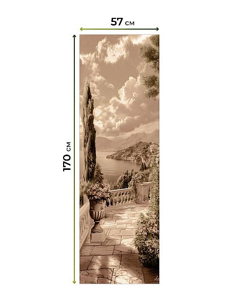 Рулонная штора для кухни для детской Лирстик - 626 - 57 см - фото 7