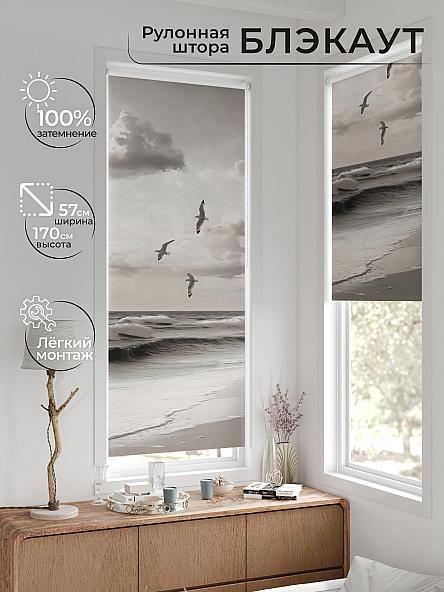 Рулонная штора для кухни для детской Лирстик - 628 - 57 см