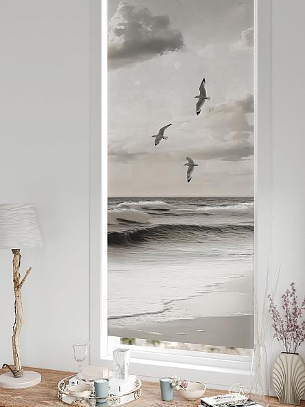 Рулонная штора для кухни для детской Лирстик - 628 - 57 см - фото 5