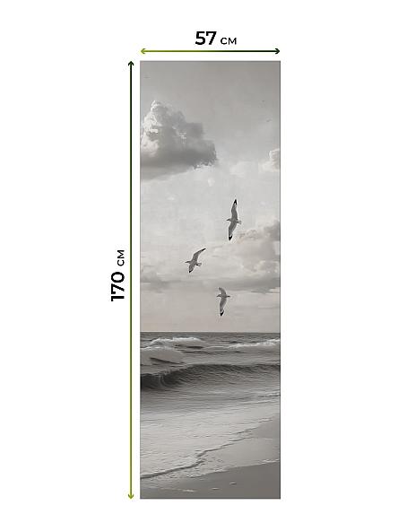 Рулонная штора для кухни для детской Лирстик - 628 - 57 см - фото 7