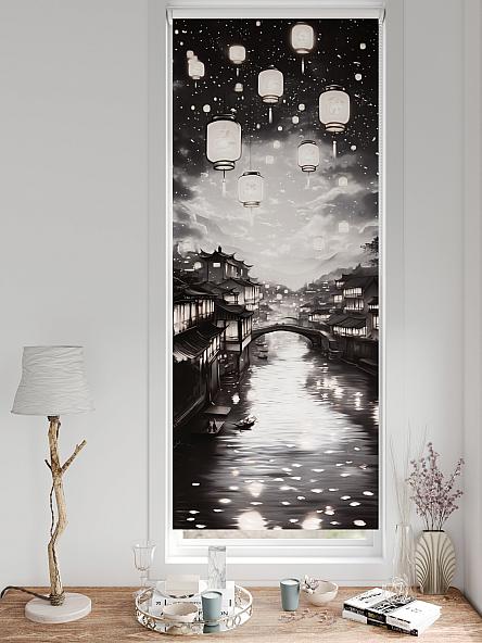 Рулонная штора для кухни для детской Лирстик - 629 - 57 см - фото 3