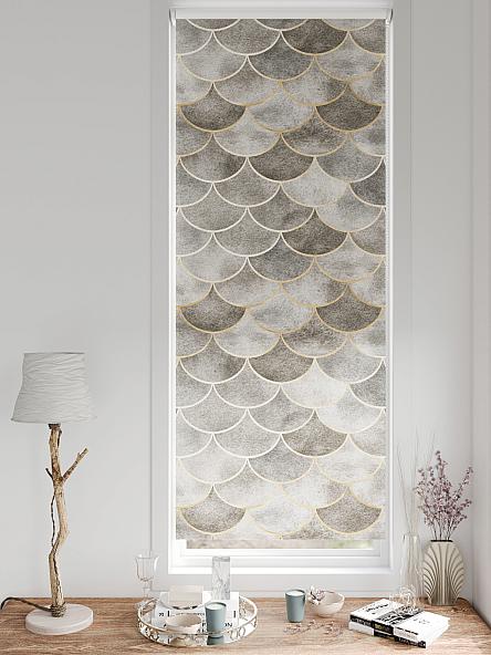 Рулонная штора для кухни для детской Лирстик - 631 - 57 см - фото 3