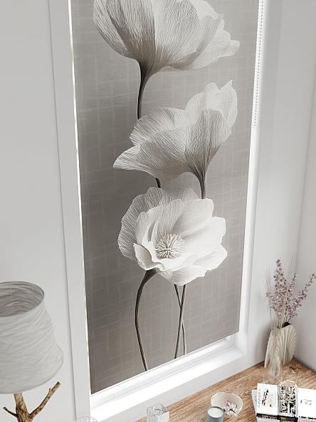 Рулонная штора для кухни для детской Лирстик - 636 - 57 см - фото 4