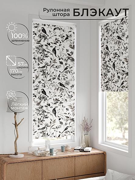 Рулонная штора для кухни для детской Лирстик - 642 - 57 см