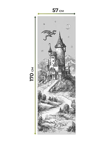 Рулонная штора для кухни для детской Лирстик - 646 - 57 см - фото 7