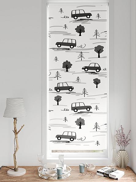 Рулонная штора для кухни для детской Лирстик - 647 - 57 см - фото 3