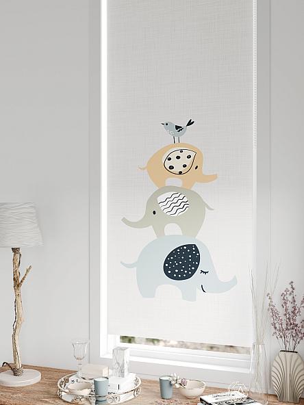 Рулонная штора для кухни для детской Лирстик - 648 - 57 см - фото 5