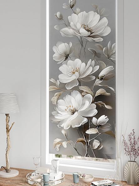 Рулонная штора для кухни для детской Лирстик - 650 - 57 см - фото 5