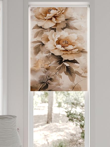 Рулонная штора для кухни для детской Лертонт - 572 - 62 см - фото 6