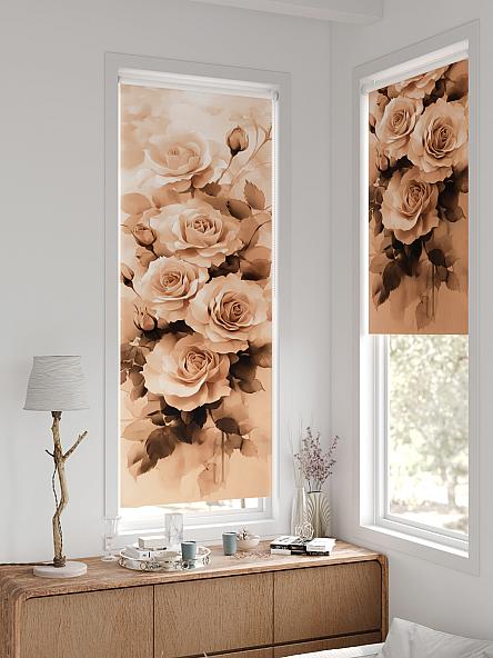 Рулонная штора для кухни для детской Лертонт - 573 - 62 см - фото 2