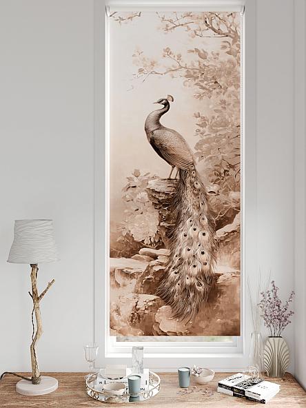 Рулонная штора для кухни для детской Лертонт - 580 - 62 см - фото 3