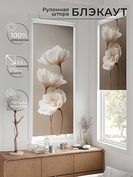 Рулонная штора для кухни для детской Лертонт - 581 - 62 см