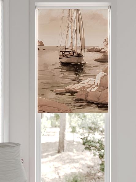 Рулонная штора для кухни для детской Лертонт - 584 - 62 см - фото 6