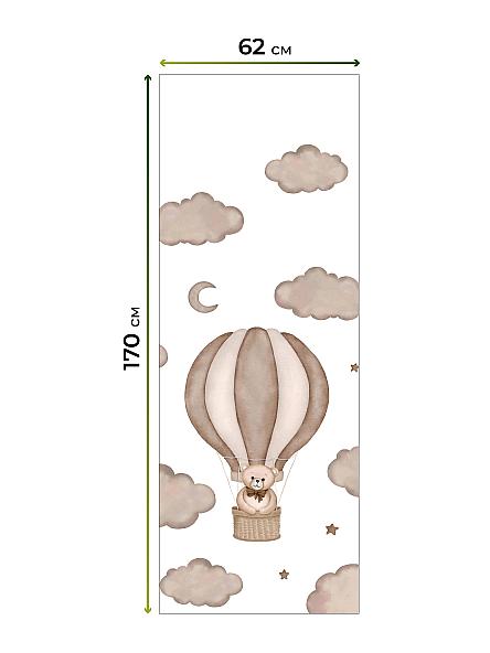 Рулонная штора для кухни для детской Лертонт - 585 - 62 см - фото 7