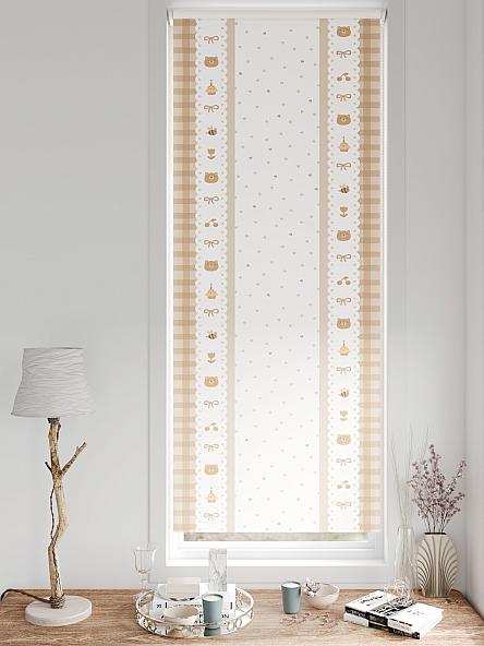 Рулонная штора для кухни для детской Лертонт - 586 - 62 см - фото 3