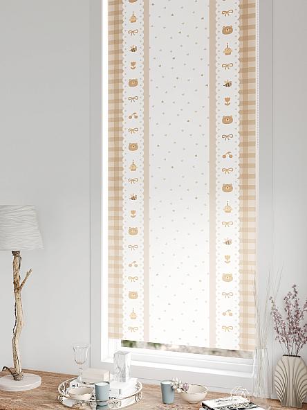 Рулонная штора для кухни для детской Лертонт - 586 - 62 см - фото 5