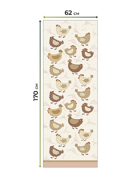 Рулонная штора для кухни для детской Лертонт - 591 - 62 см - фото 7