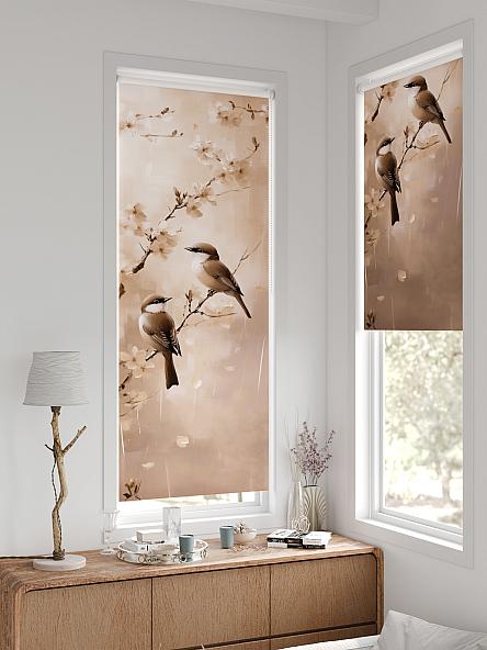 Рулонная штора для кухни для детской Лертонт - 596 - 62 см - фото 2