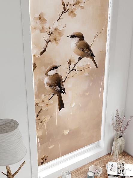 Рулонная штора для кухни для детской Лертонт - 596 - 62 см - фото 4