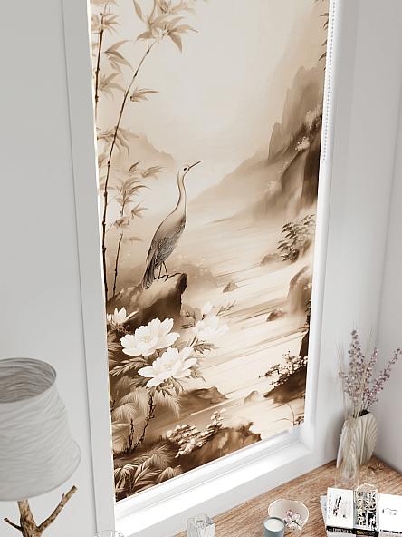 Рулонная штора для кухни для детской Лертонт - 597 - 62 см - фото 4