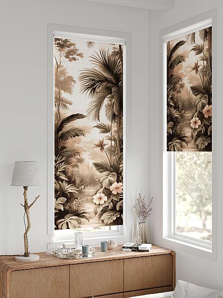 Рулонная штора для кухни для детской Лертонт - 599 - 62 см - фото 2