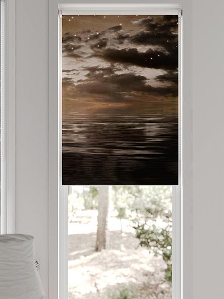 Рулонная штора для кухни для детской Лертонт - 604 - 62 см - фото 6