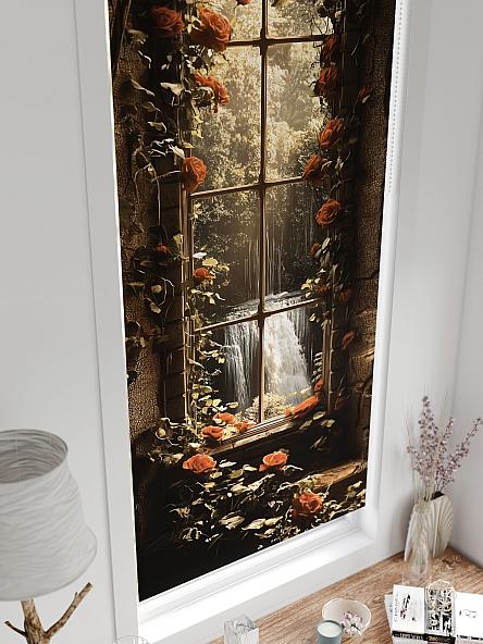 Рулонная штора для кухни для детской Лертонт - 610 - 62 см - фото 4