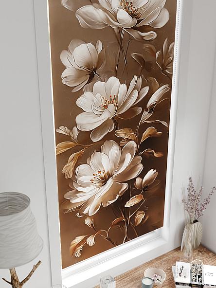 Рулонная штора для кухни для детской Лертонт - 614 - 62 см - фото 4