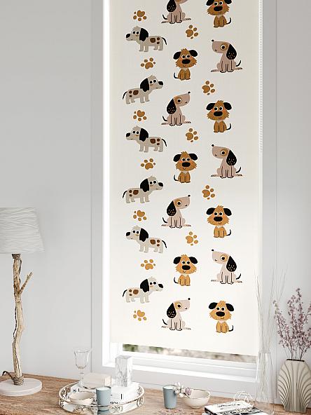 Рулонная штора для кухни для детской Лертонт - 617 - 62 см - фото 5