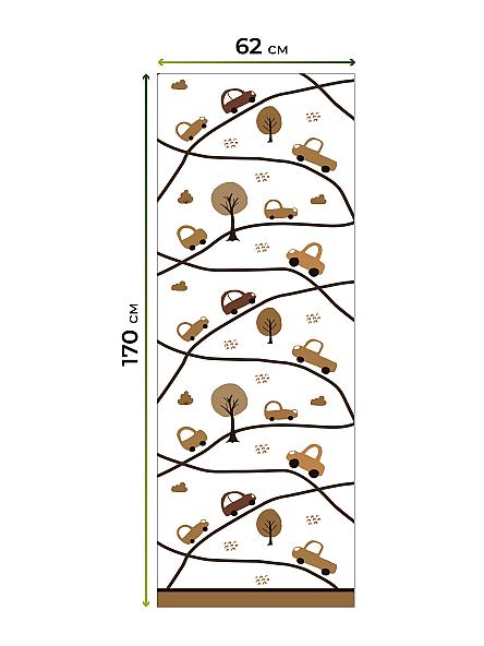 Рулонная штора для кухни для детской Лертонт - 618 - 62 см - фото 7
