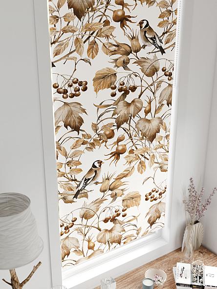 Рулонная штора для кухни для детской Лертонт - 620 - 62 см - фото 4