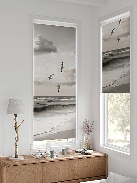 Рулонная штора для кухни для детской Лертонт - 628 - 62 см - фото 2